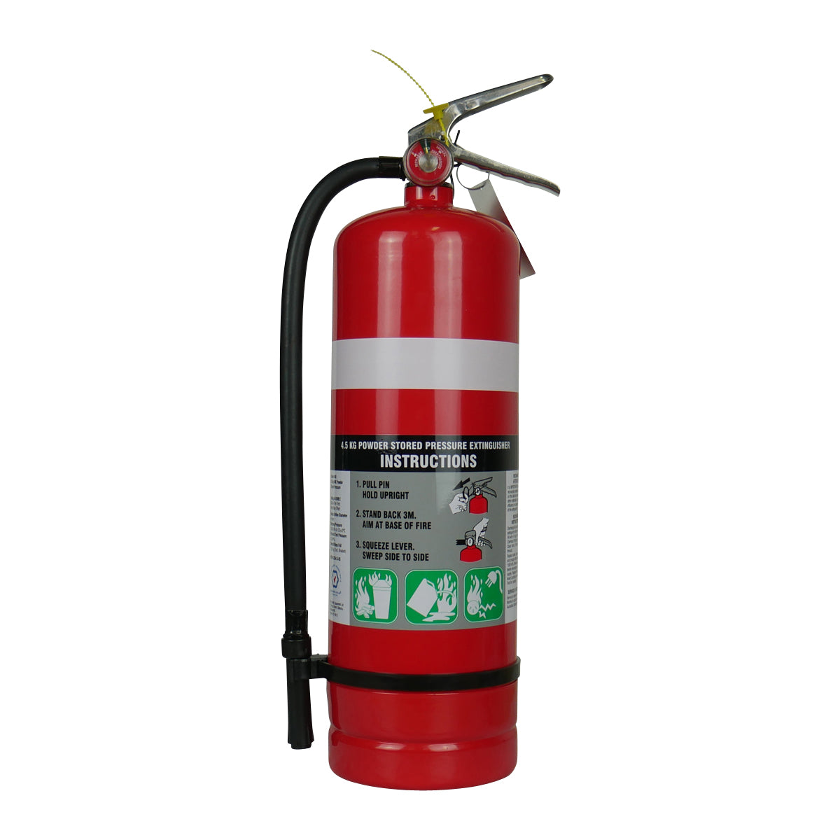 4.5KG ABE Powder Type Fire Extinguisher with Hanger Bracket