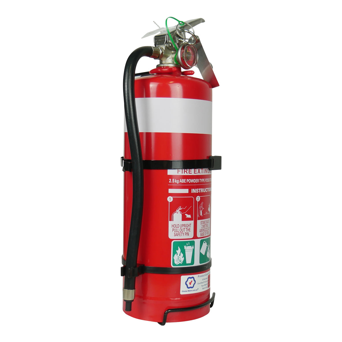 2.5KG ABE Powder Type Fire Extinguisher with Metal Mounting Bracket