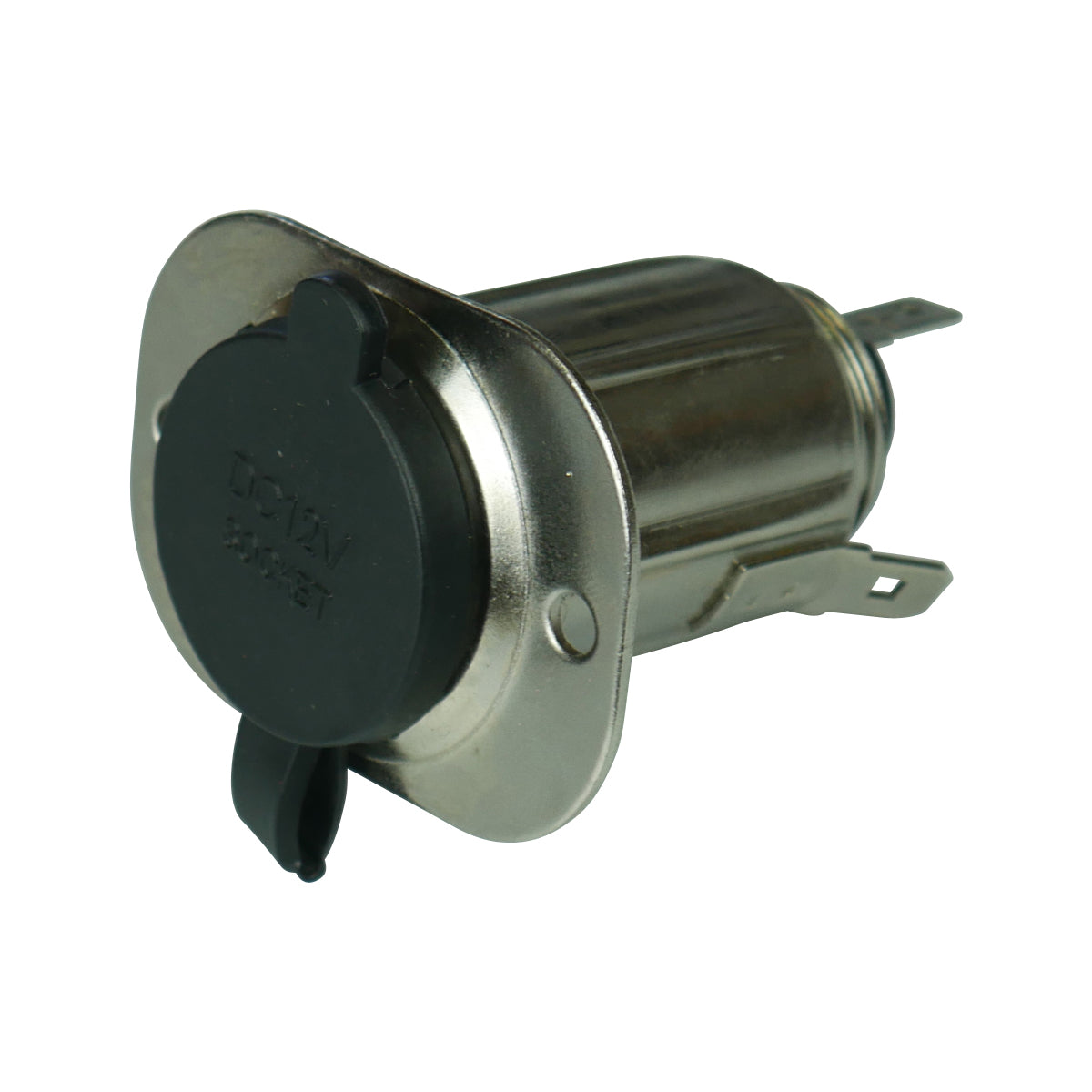 Cigarette Plug Socket With Weatherproof Cap 12V