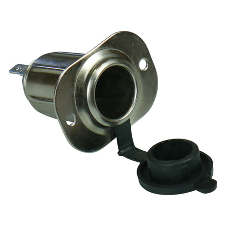 Cigarette Plug Socket With Weatherproof Cap 12V