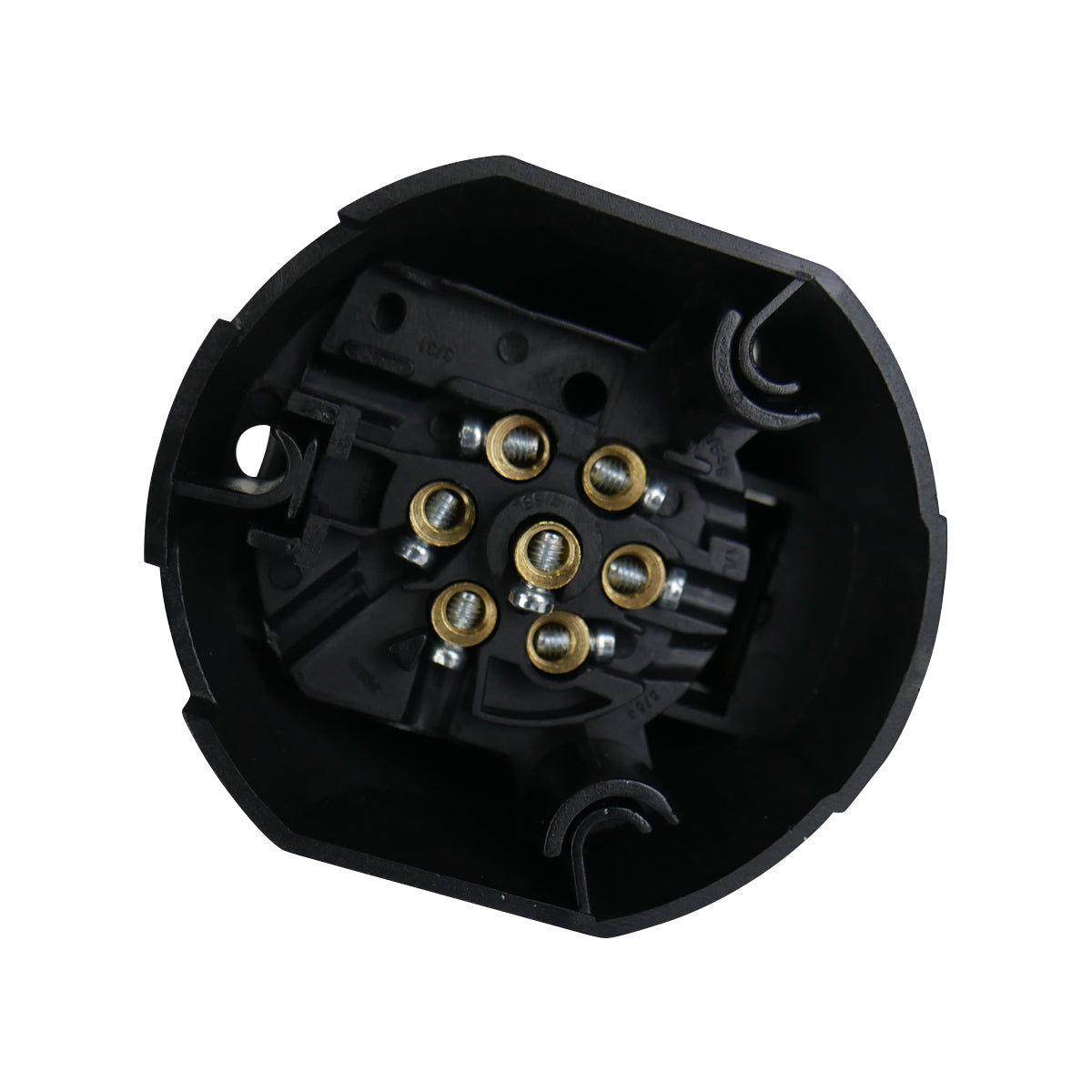 Trailer Connector Plastic Round 7 Pin Socket