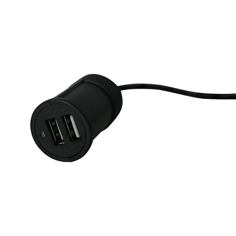 Dual USB Ports with Cigarette Lighter Plug