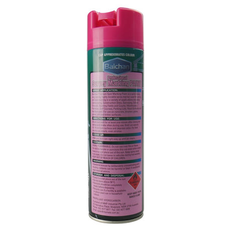 Balchan Professional Survey Marking Paint Pink 350g