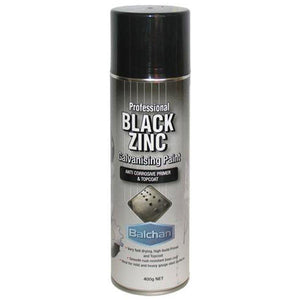 Balchan Professional Black Zinc Cold Galvanising Paint 400g