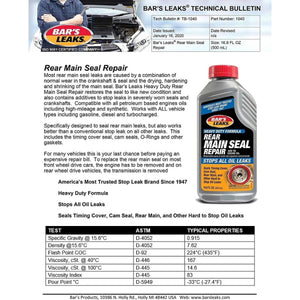 Bar's Leaks Rear Main Seal Repair 500ml