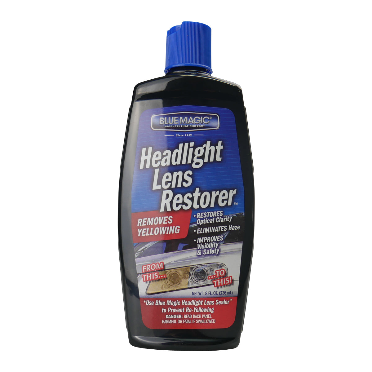 Blue Magic Headlight Lens Restorer 236ml