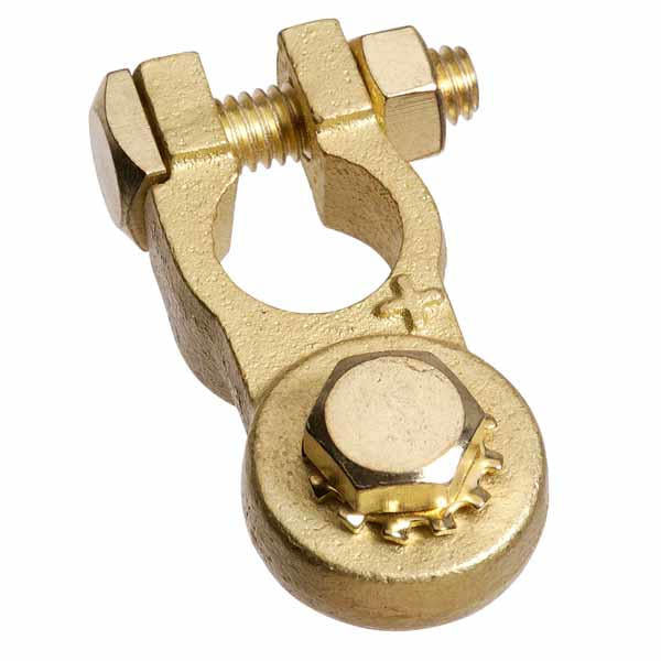 Projecta Battery Terminals Brass Heavy Duty Marine Positive Box of 10