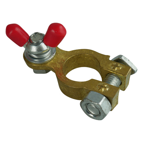 Battery Terminals Brass Marine Red 10 Pack