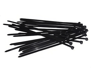 Cable Ties 370mm x 7.6mm Black | Bag of 100