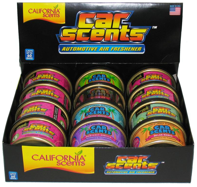 California Scents 12 Piece Assortment Car Air Fresheners