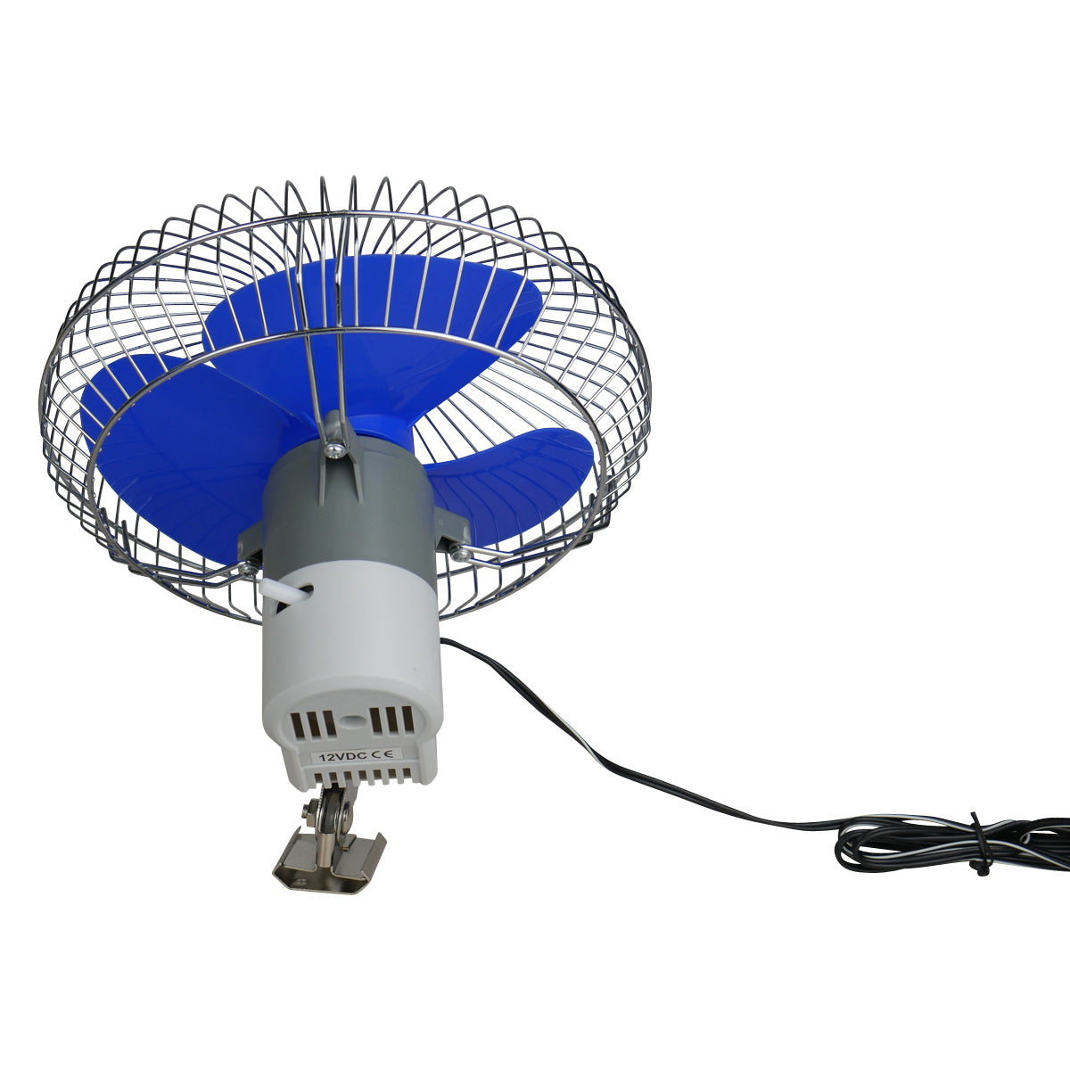 12 Volt Oscillating Automotive Fan For Cars, Trucks & Buses