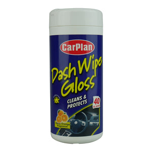 Carplan Anti-Bacterial Citrus Fragrance Dash Wipe Gloss 40 Xtra Large