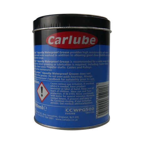 Carlube Aquaslip Marine Waterproof Grease 500mL