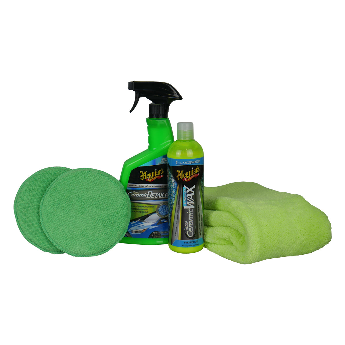 Meguiars Hybrid Ceramic Detailer + Ceramic Liquid Wax Kit