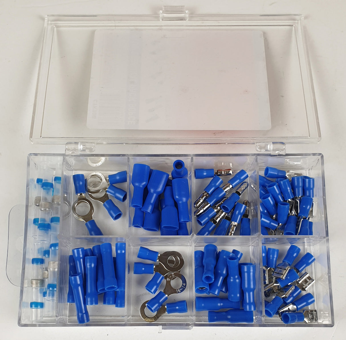 Terminal Connectors Pack Blue 90 Piece