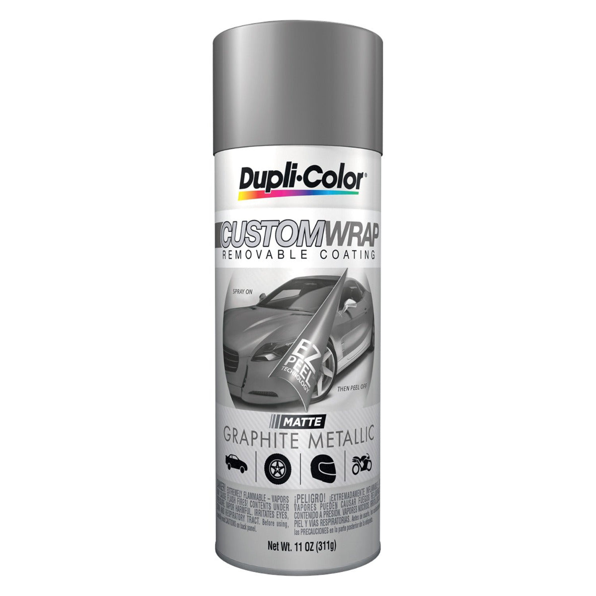 Dupli-Color Matte Jet Gray Custom Wrap Removable Coating 312g