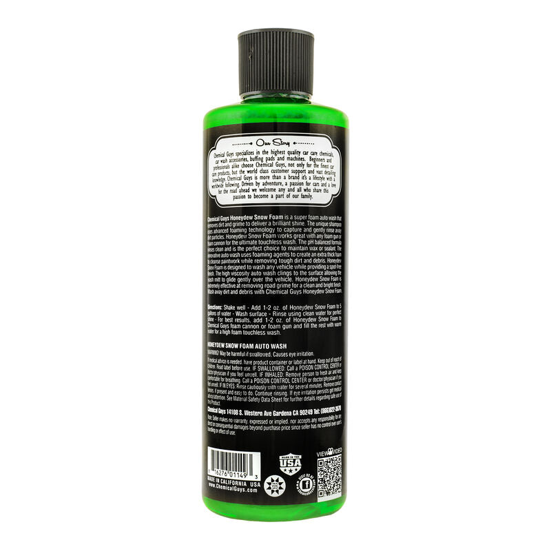 Chemical Guys Honeydew Snow Foam Auto Wash 473ml