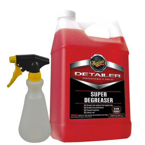 Meguiars D108 Super Degreaser 3.8L + Spray Bottle