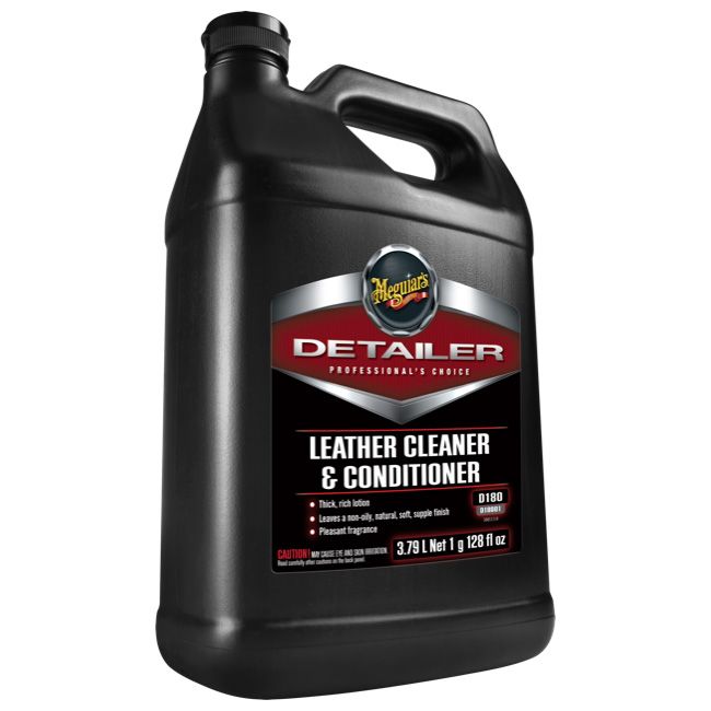 Meguiars D180 Leather Cleaner And Conditioner 3.8L