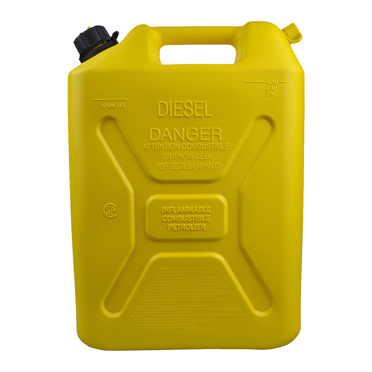 Scepter Diesel Upright Fuel Jerry Can 20L