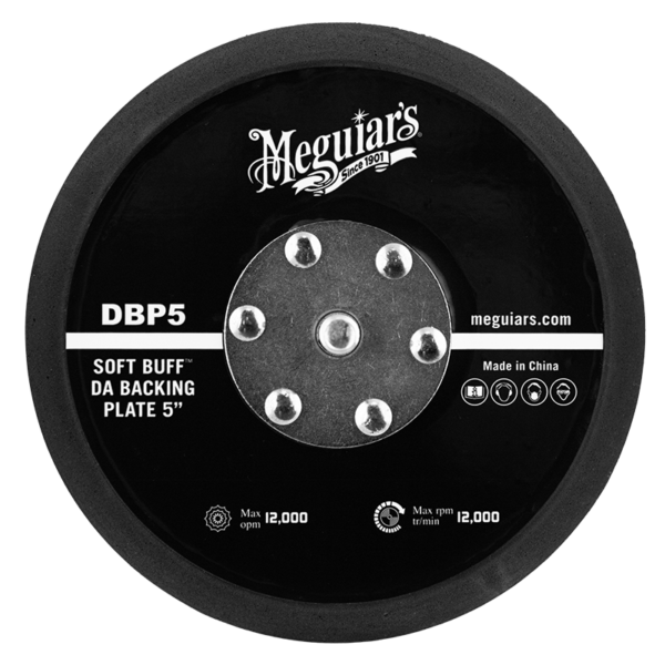 Meguiars Soft Buff DA Backing Plate 5" Inch