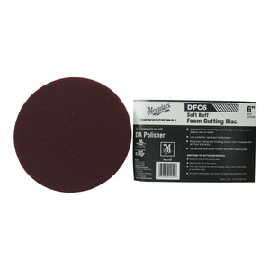 Meguiars 6" Inch Soft Buff Da Foam Cutting Disc