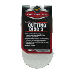 Meguiars DA 3 Inch Microfiber Cutting Disc 2 Pack