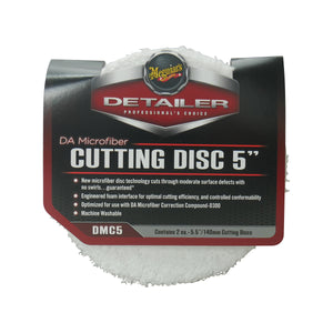 Meguiars DA Microfiber 5 Inch Cutting Disc 2 Pack