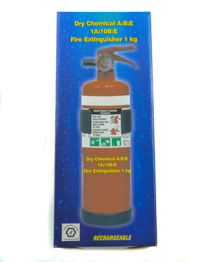 1kg Dry Chemical ABE Fire Extinguisher with Plastic Bracket