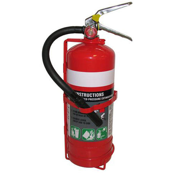 2.5KG ABE Powder Type Fire Extinguisher with Metal Mounting Bracket