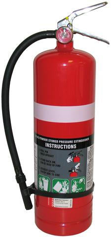 4.5KG ABE Powder Type Fire Extinguisher with Metal Wall Bracket Clip Release