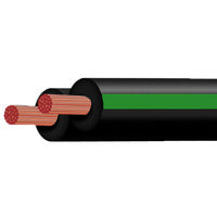 Figure 8 Cable 4.0mm 100M Black/Green