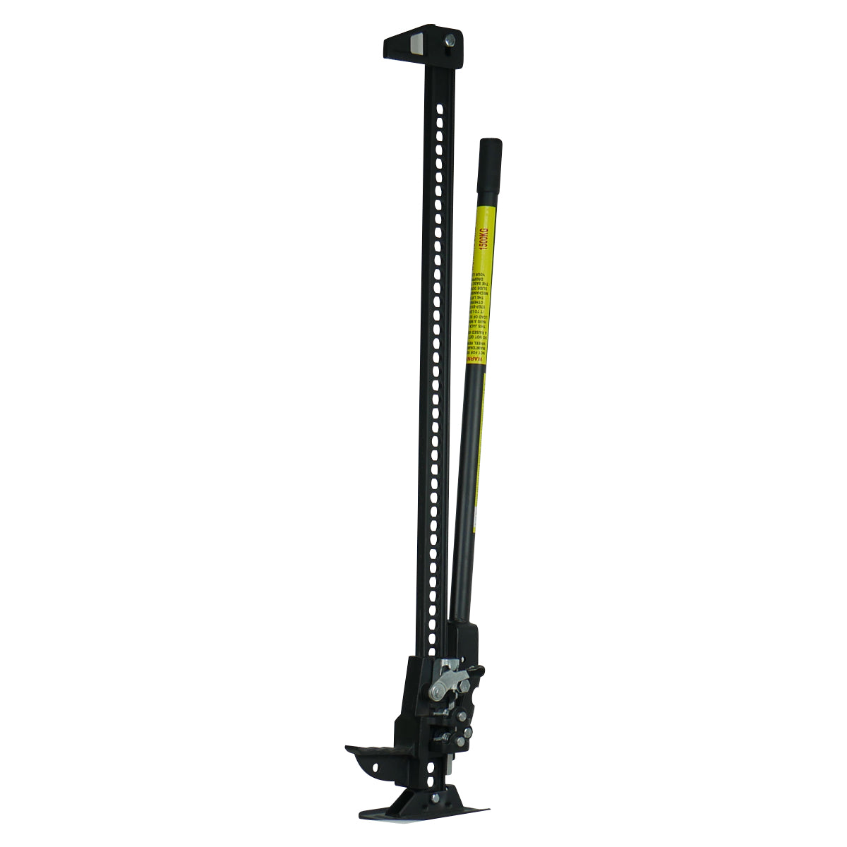 High Lift Farm Jack Rated 1500kg Black Enamel Corrosion Resistant Coating