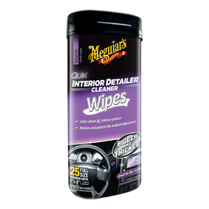 Meguiars Quik Interior Detailer Wipes 25 Wipes