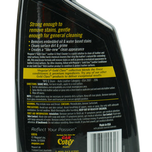 Meguiars Gold Class Leather & Vinyl Cleaner Spray 473ml