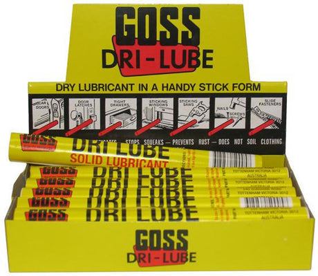 Goss Dri Lube Solid Lubricant Stick 27G