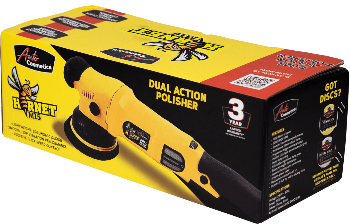 Meguiars AutoCosmetica M15 Dual-Action Polisher Kit