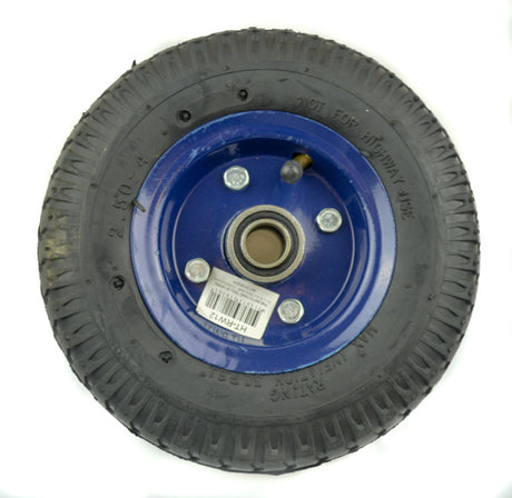 Pneumatic Wheel With Metal Rim 8 Inch 136kg Rated