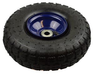 2X 10 Inch Pneumatic Tyre 16Mm Shaft