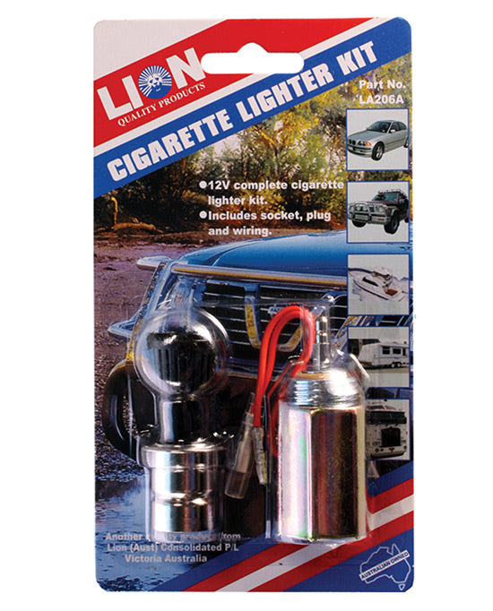 Lion Cigarette Lighter Kit