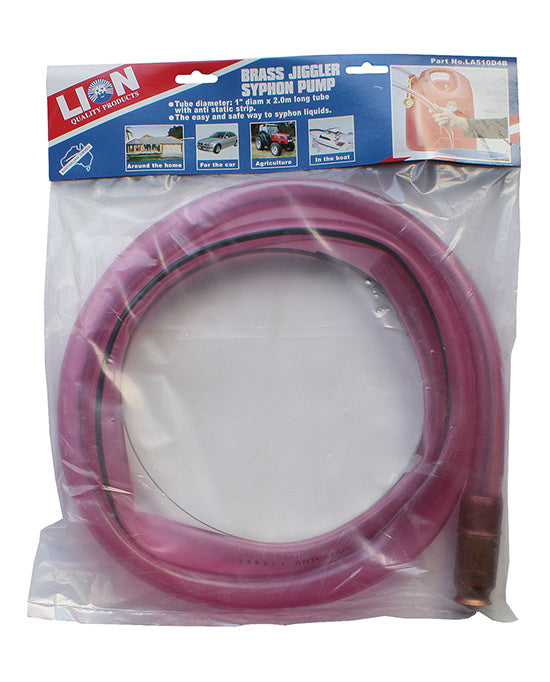 Lion Brass Jiggle Syphon Pump 1" x 2m