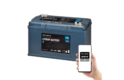 Projecta 12V High Discharge 100Ah Lithium Battery With Bluetooth Capability