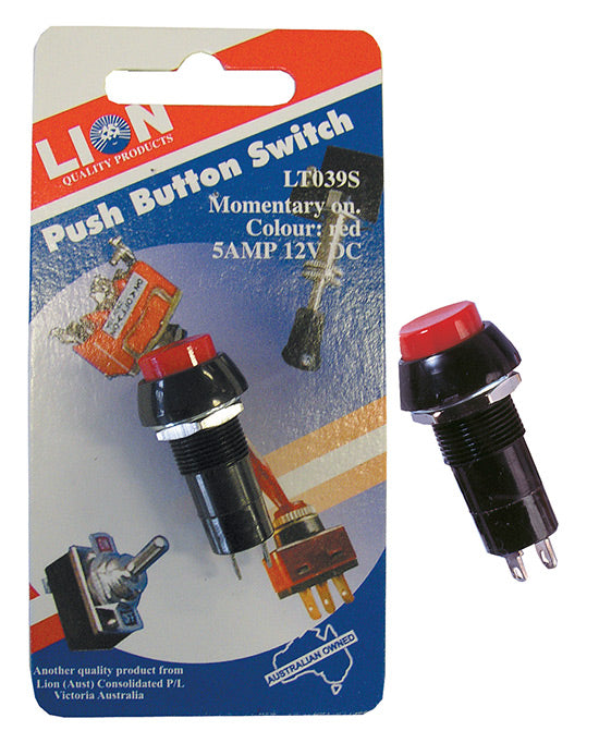 Lion Push Button Switch 5A 12V DC