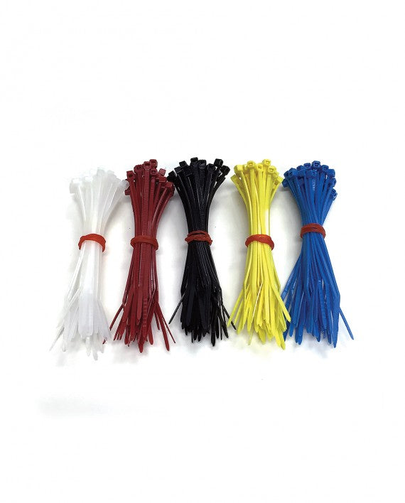 Lion Cable Ties Pack Multi-Colour 200pc