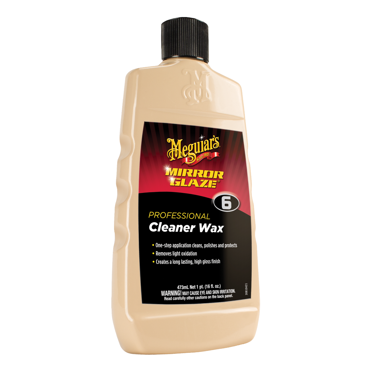 Meguiars M6 Mirror Glaze Cleaner Wax 473mL