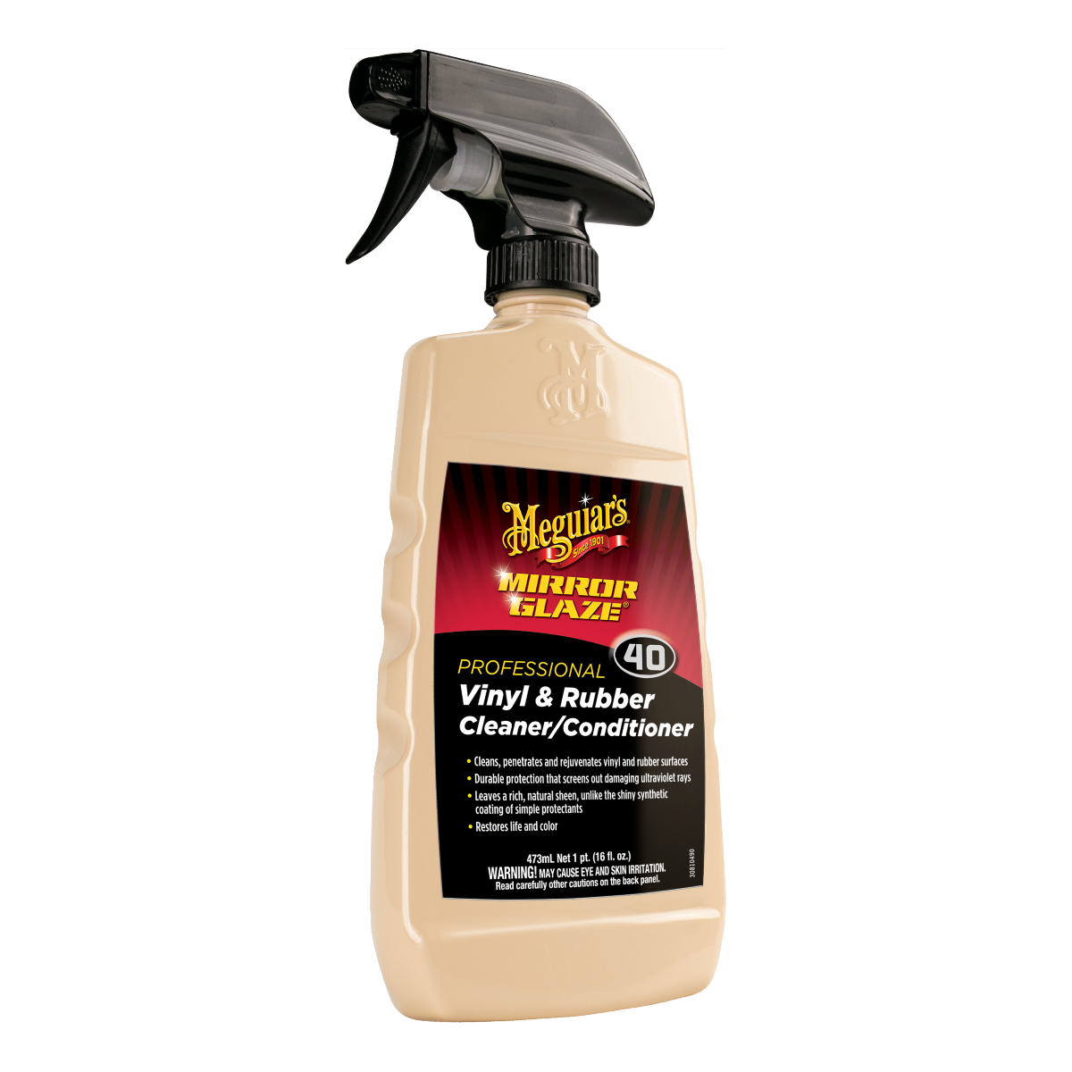 Meguiars Mirror Glaze Professional Vinyl & Rubber Cleaner + Conditioner 473ml