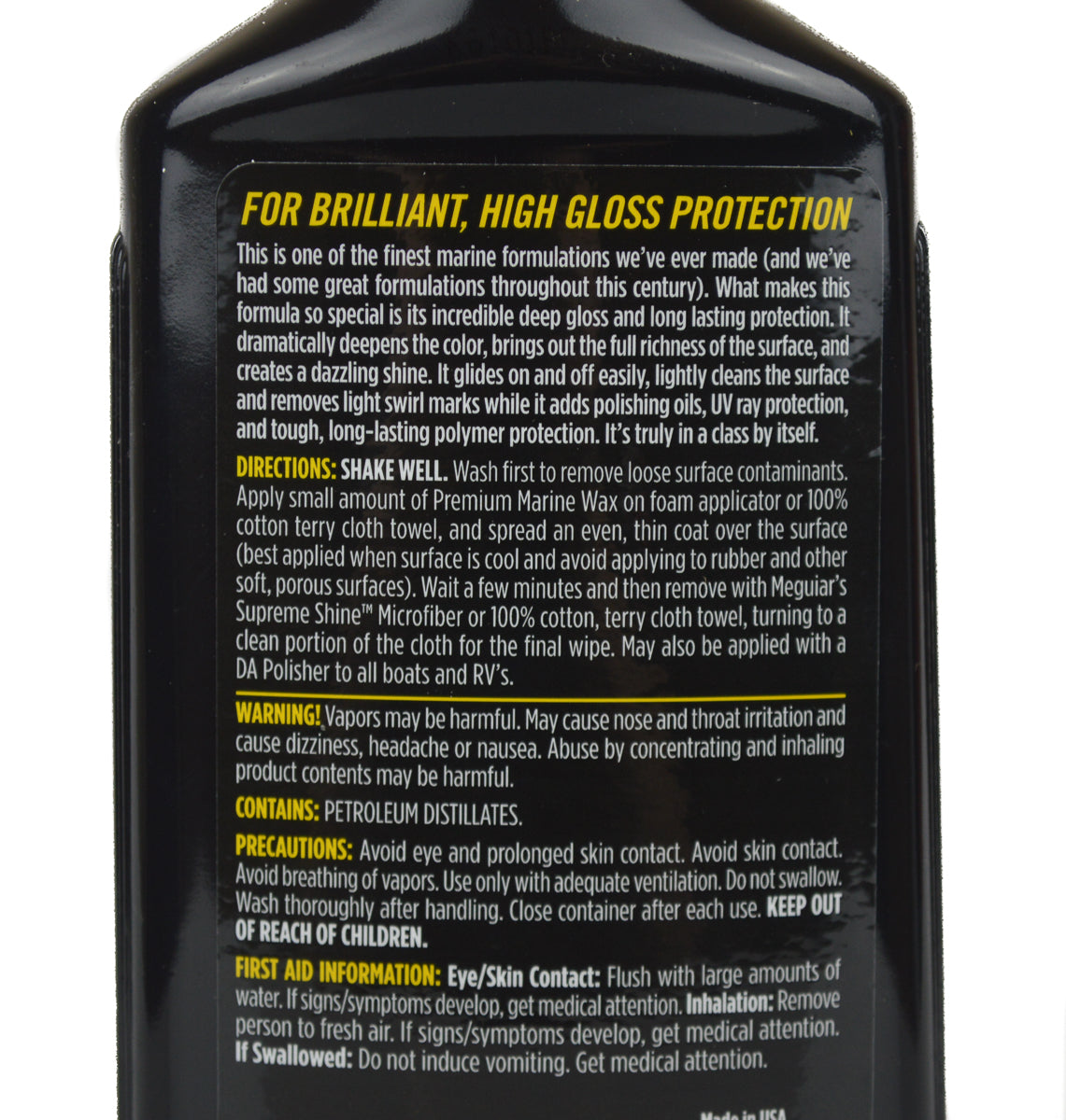 Meguiars Marine Flagship Premium Wax 473mL