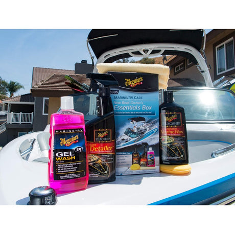 Meguiars Marine Boat Owners Essentials Box Kit