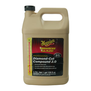 Meguiars M85 2.0 Mirror Glaze Diamond Cut Compound 3.78L