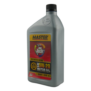 Master Pro Tech Sae 5W-20 Synthetic Blend Motor Oil 946ml